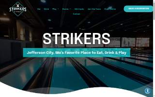 Strikers Bowling Center website