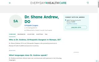 Shane Andrew DO website