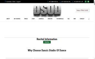 Dana Smith Dance Studio Inc website