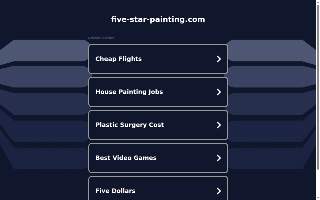 Five Star Painting of Coeur d’Alene website
