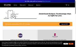 Eclipse Marketing Providers website