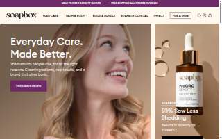 Soapbox Agency website