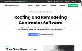 LEAP Managed IT Services Fort Wayne website