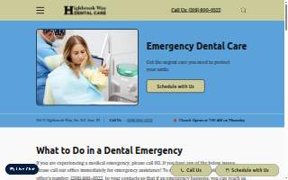 Highbrook Way Dental Care website
