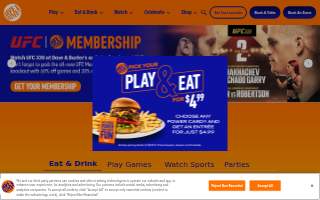 Dave & Buster's Myrtle Beach website