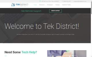 Tek District website