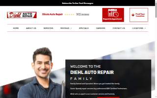 Diehl Auto Repair website