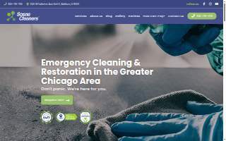 Scene Cleaners website
