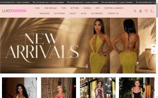 LUXE BARBERSHOP website