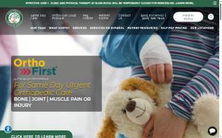 Fox Valley Orthopedics website