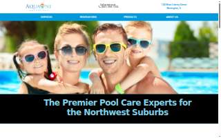 AquaOne Pools website