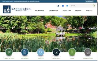 Barrington Pools Inc. website