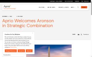 Aronson Fence Co., Inc. website