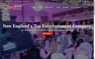 Main Event DJ website
