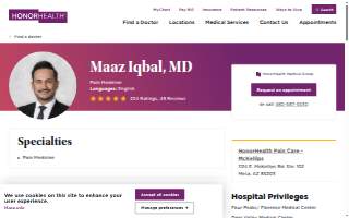 Maaz S Mohiuddin, M.D. website