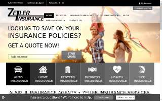 Zeiler Insurance website