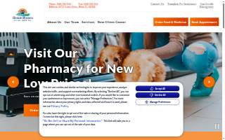 Great Rivers Animal Hospital website
