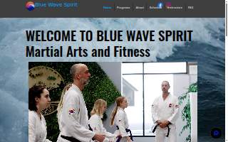 Blue Wave Spirit website