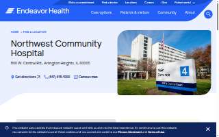 Endeavor Health Northwest Community Hospital website