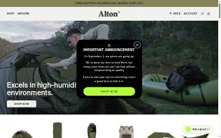 Alton Equipment & Rental website