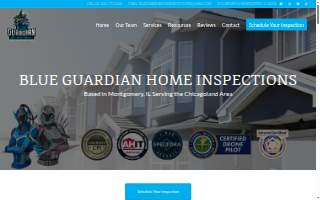 Blue Guardian Home Inspections, LLC website