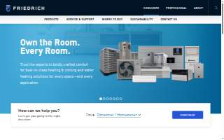 Friedrich Real Estate website