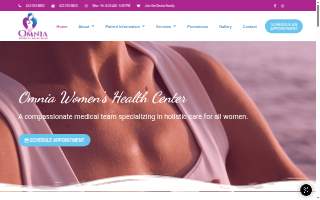Omnia Med Spa website