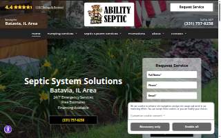 Ability Septic website