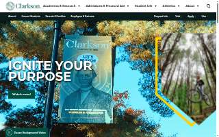 Clarkson Eyecare website