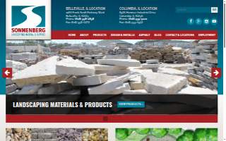 Sonnenberg Landscaping website