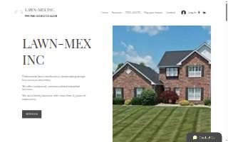 Lawn Mex Inc and Tree Service website