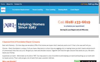 Musick House Leveling website