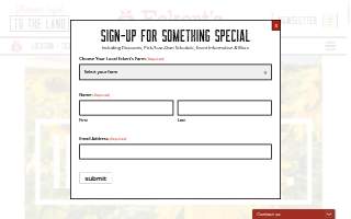 Eckert Florist website