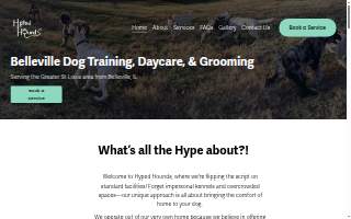 Hyped Hounds website