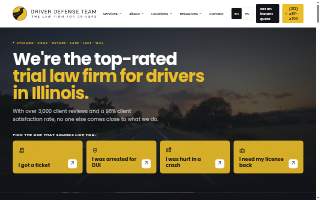 Driver Defense Team website