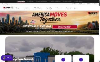 Kunes Chrysler Dodge Jeep RAM of Belvidere website