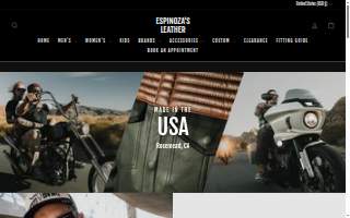 Espinoza's Tires website