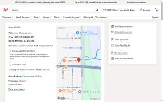 Walgreens website