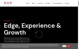 MAN Marketing website