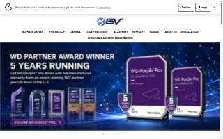 BV Security website