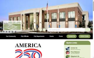 Ridgeland Music website