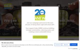 Anew Vintage Rentals website