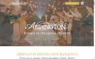 Abbington Distinctive Banquets website