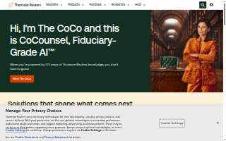 Thomson & Weintraub website