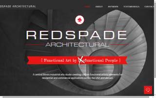 Redspade Architectural website