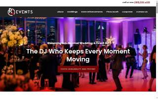 ROQ Events & Photo Booth website