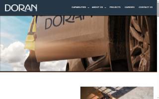 Doran's Landscape website