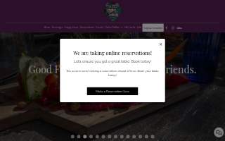 Bacchus website