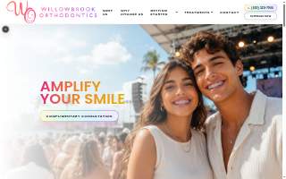 Willowbrook Orthodontics website