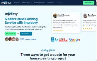Improovy Painters of La Grange website